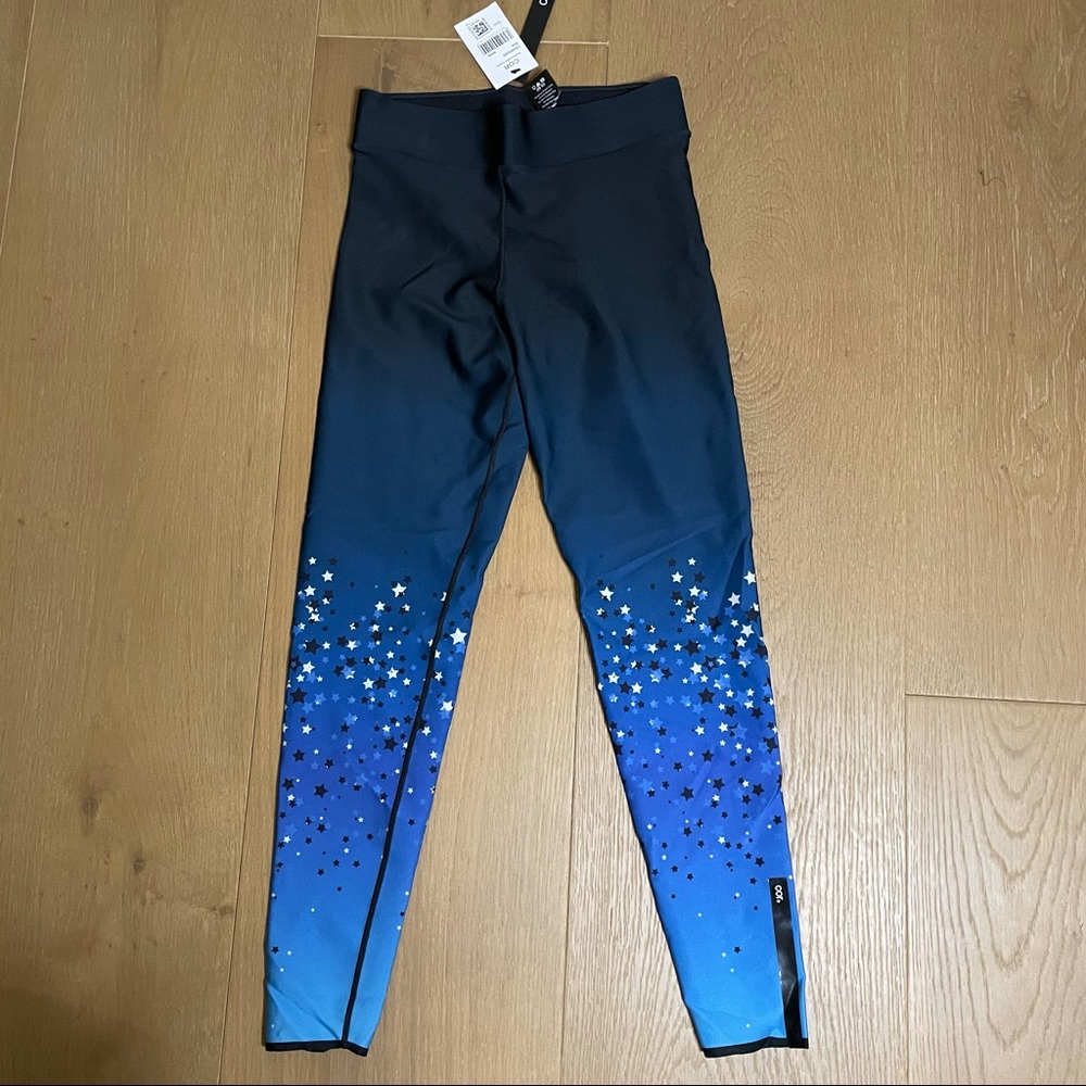Ultracor blue ombre leggings with stars